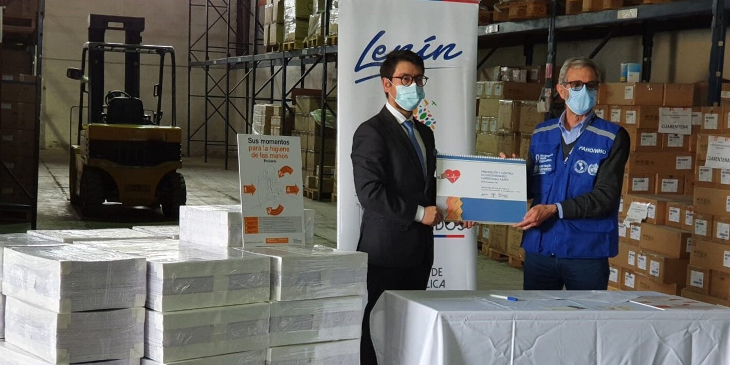 OPS/OMS entregó material educativo sobre Enfermedades No Transmisibles al MSP