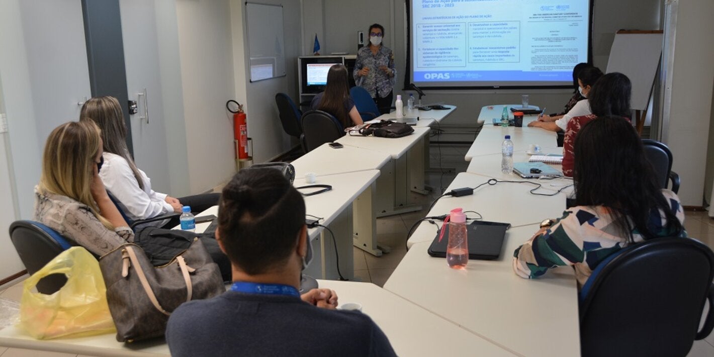 OPAS treinou profissionais para atuar nas cinco regiões do Brasil