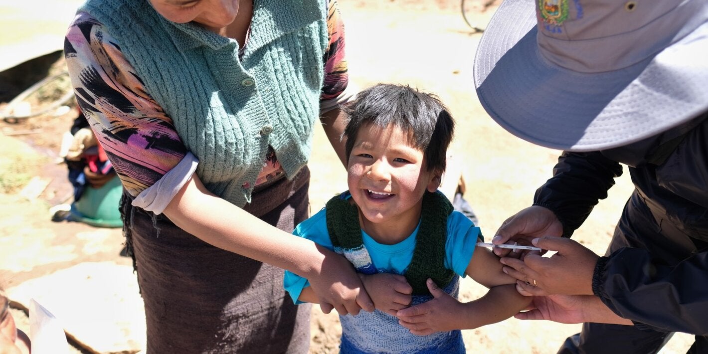 La Paz Bolivia inmunizacion