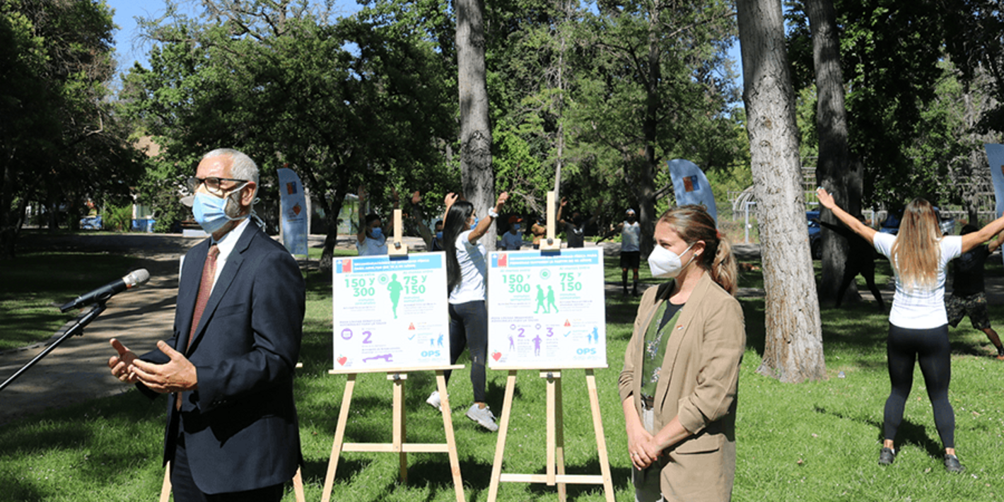 Elige Vivir Sano y  OPS/OMS  presentaron las nuevas recomendaciones sobre actividad física