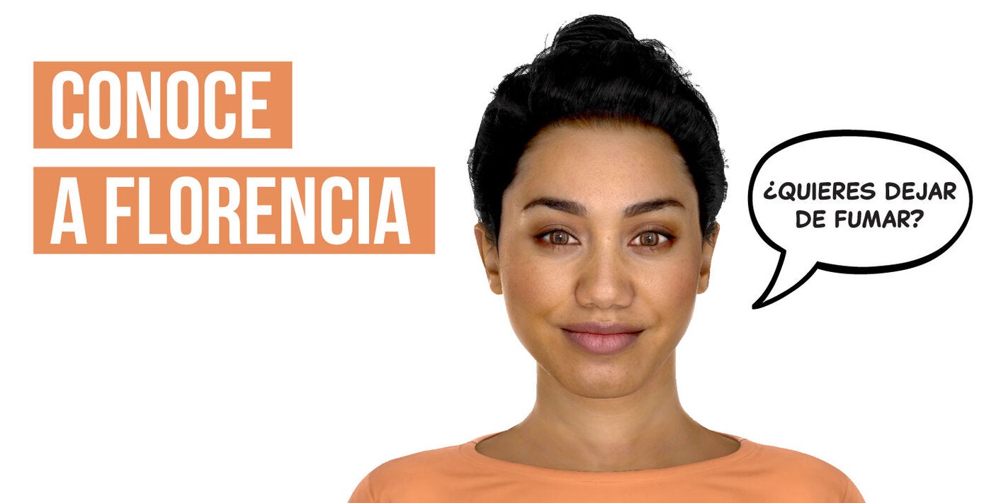 "Florencia", a Spanish-language artificial intelligence tool to quit smoking 