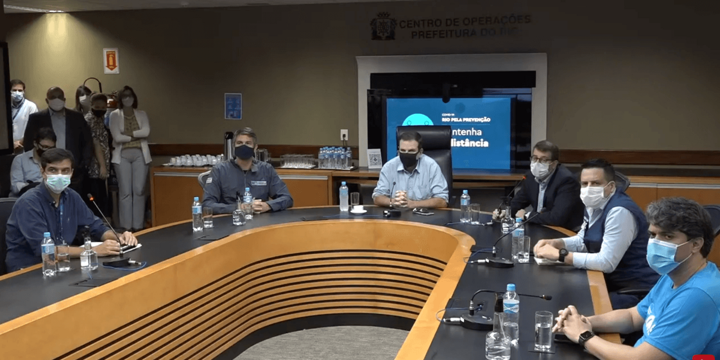 OPAS apoiou Rio de Janeiro na organização, capacitação e implementação do COE