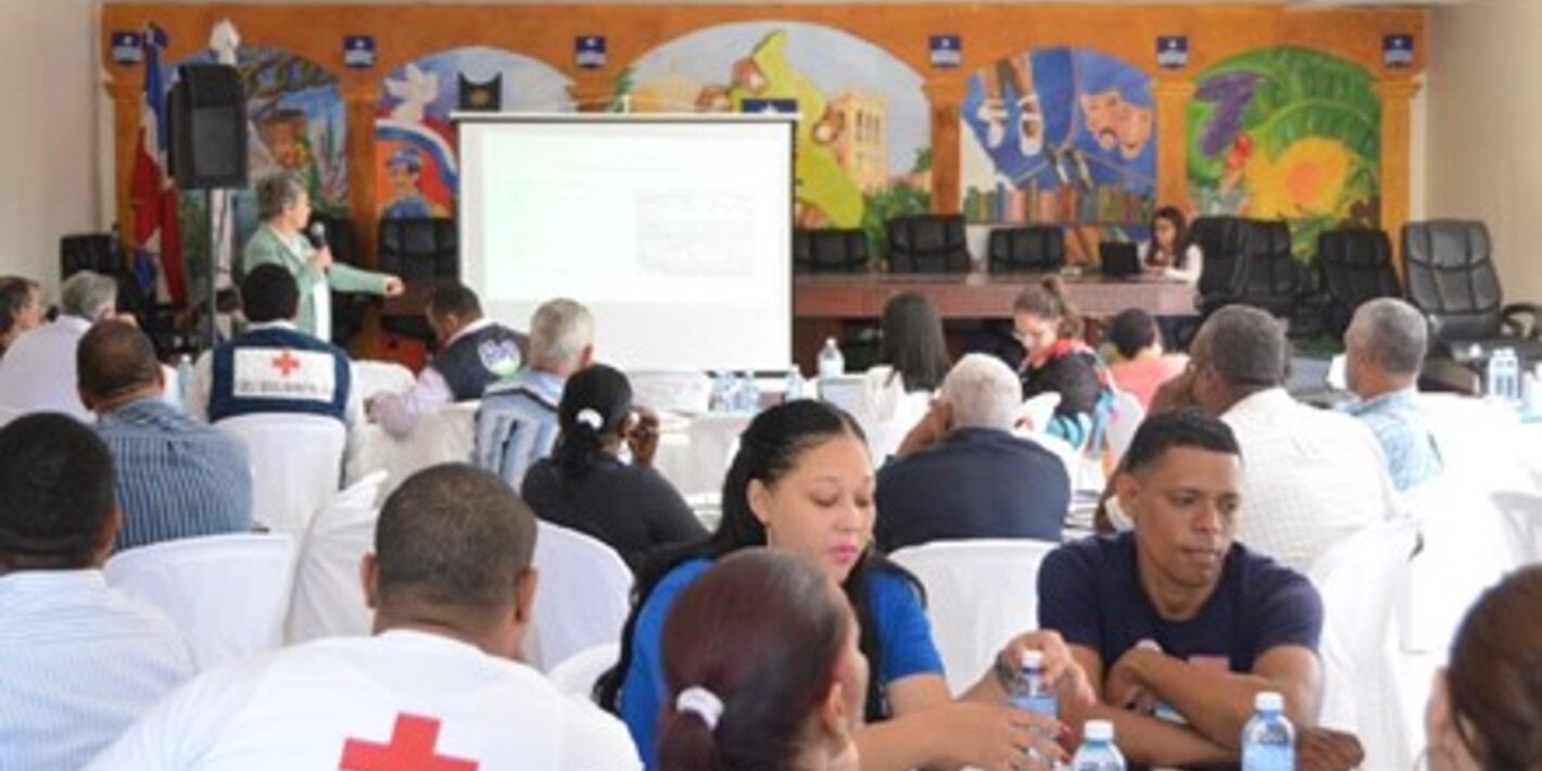 Participantes durante el taller