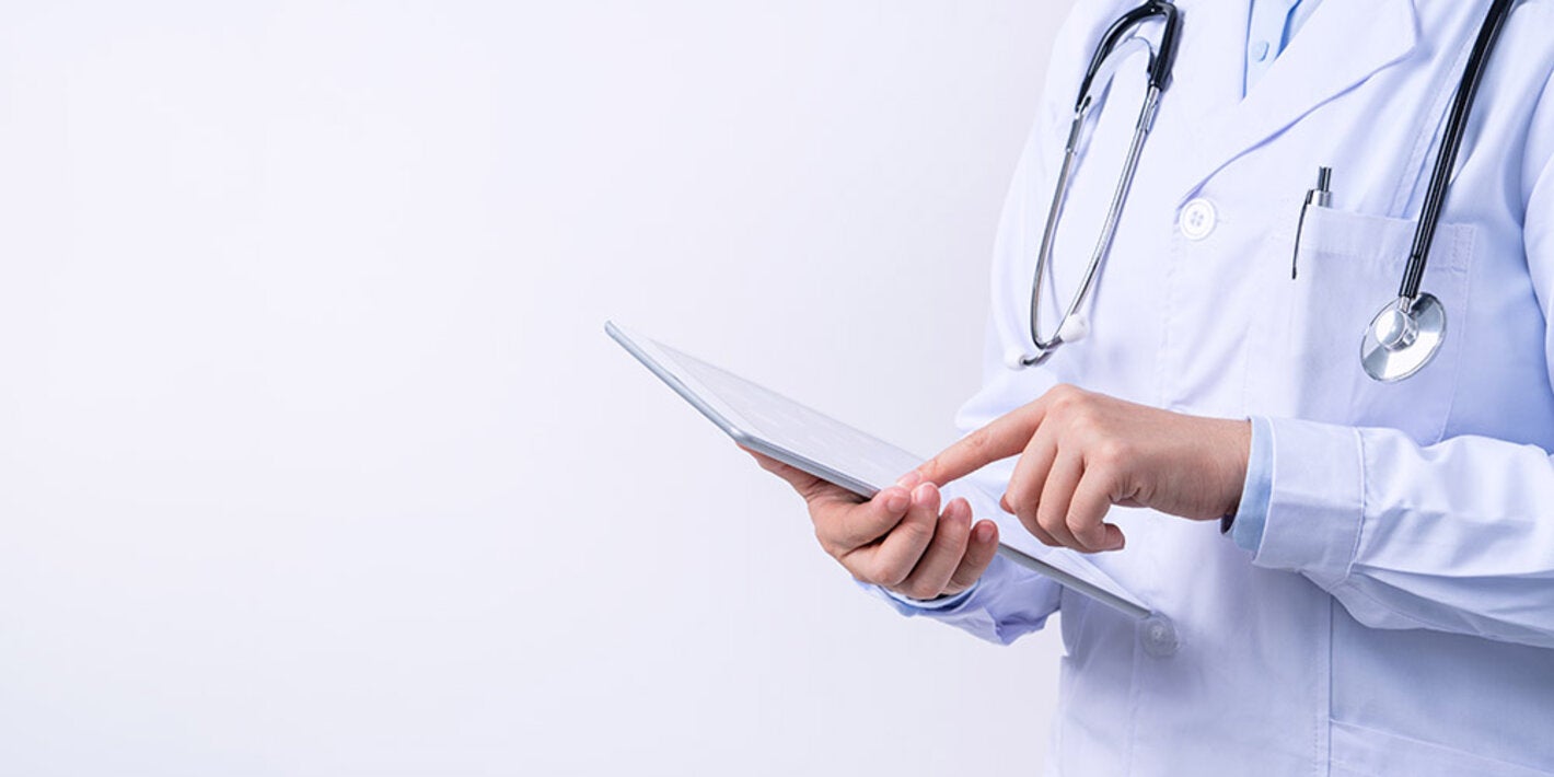 health worker in farmacy