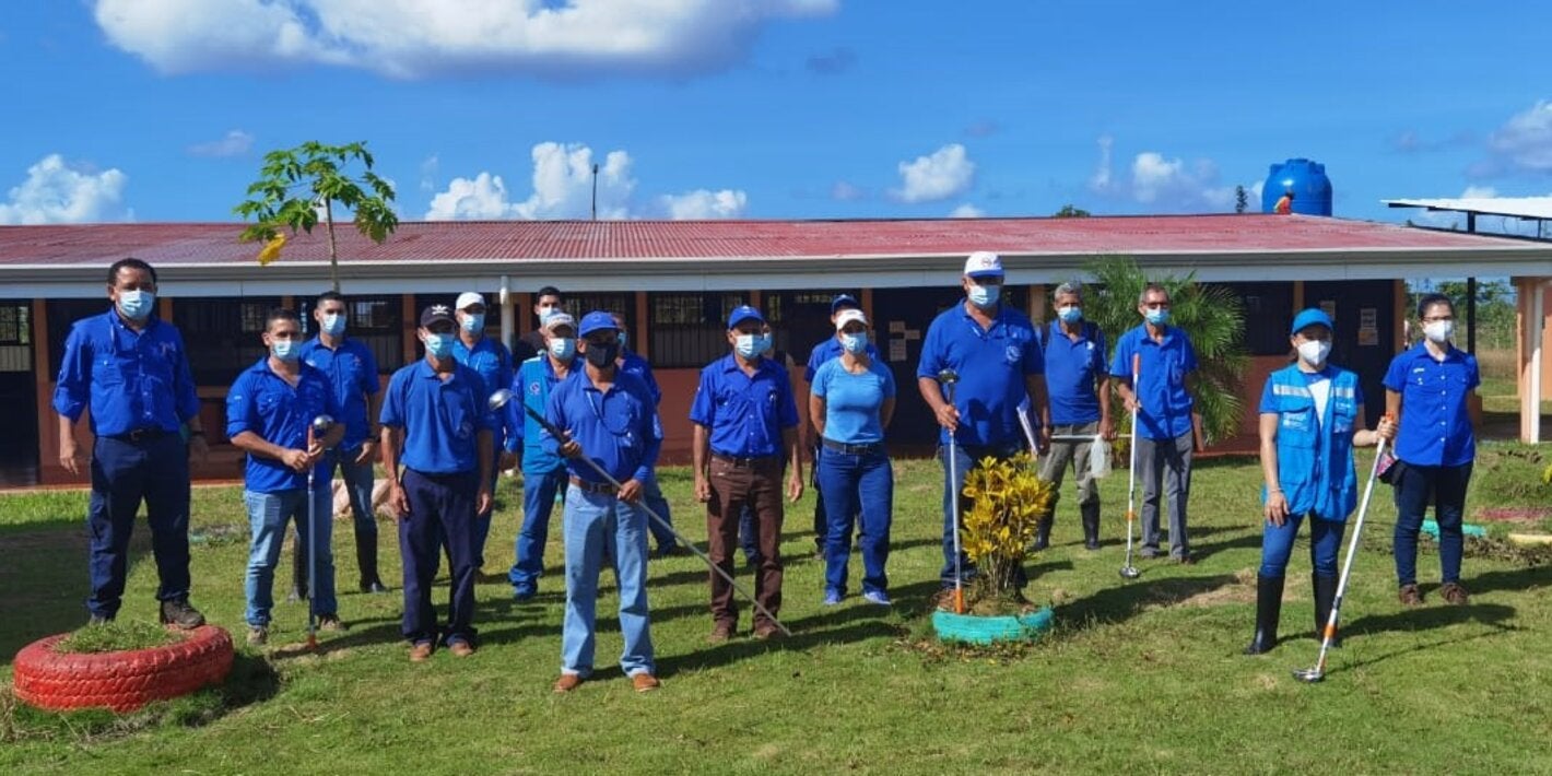 Funcionarios de Salud participantes en el taller