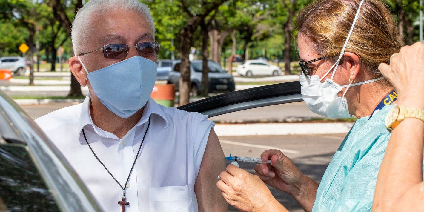 Vaccination against COVID-19. Photo credit: Karina Zambrana