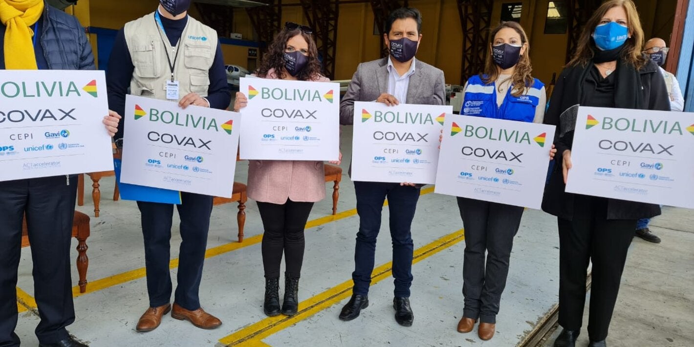 COVAX 1era Bolivia