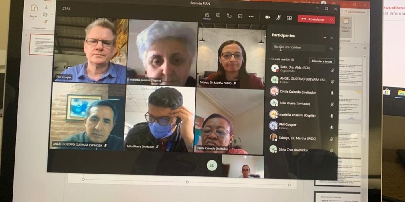 Ecuador continúa acelerando esfuerzos para lograr la certificación de la eliminación del pian