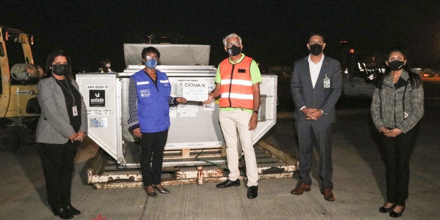 Arrival of COVID-19 vaccine through COVAX mechanism