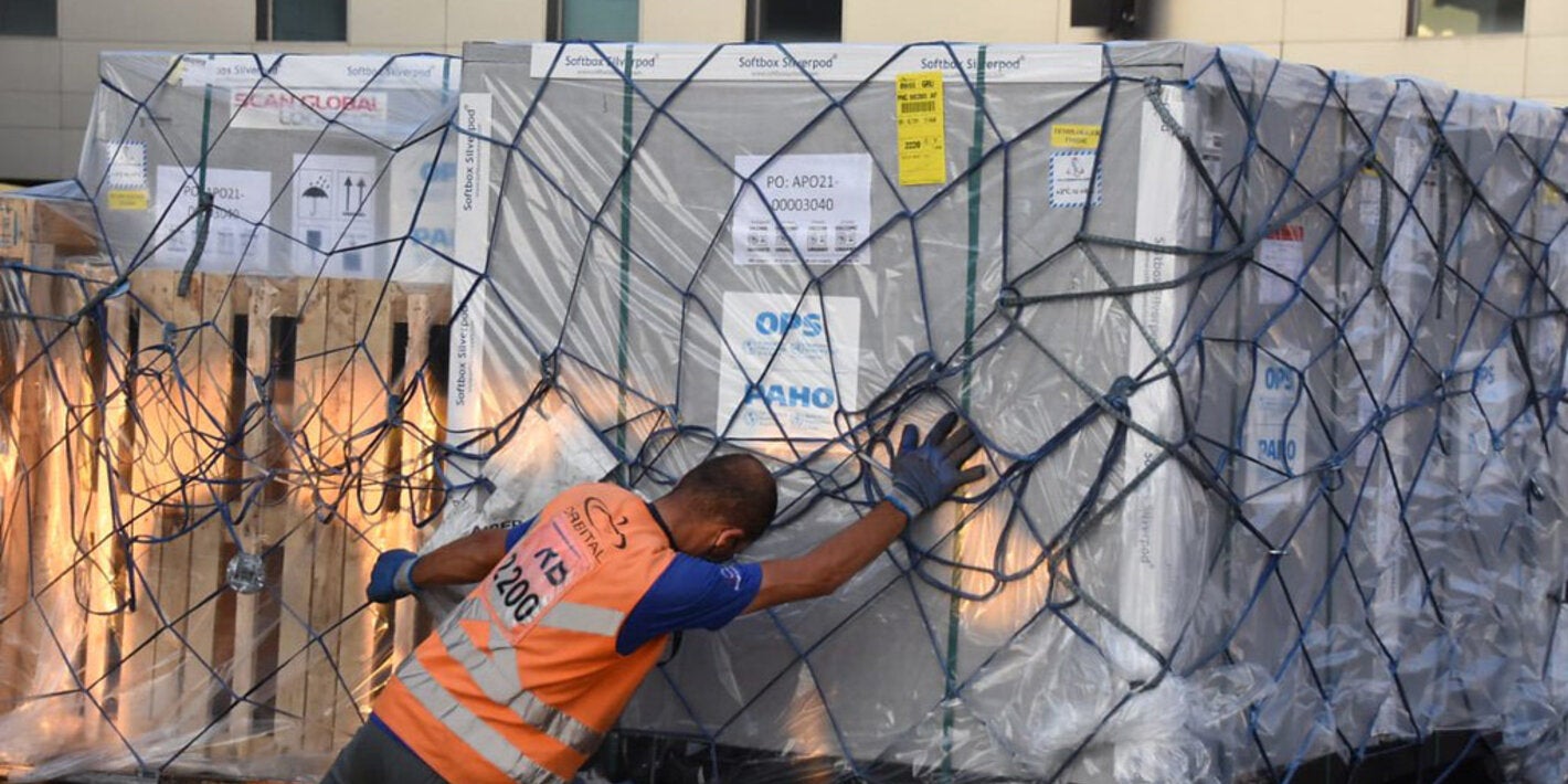 Arrival COVAX vaccines