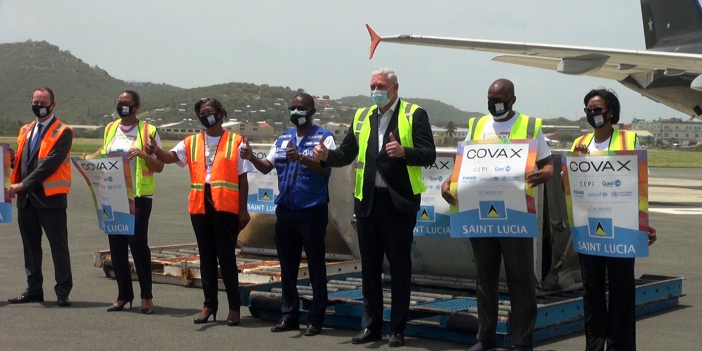 COVAX vaccines arrival LCA