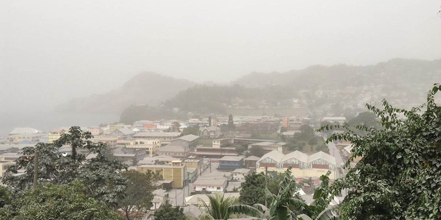 VCT volcano view Kingstown