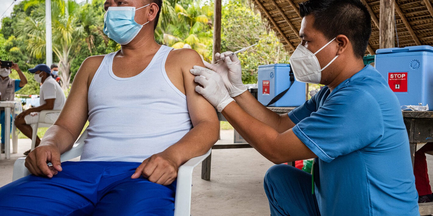 COVID-19 vaccination in the Americas