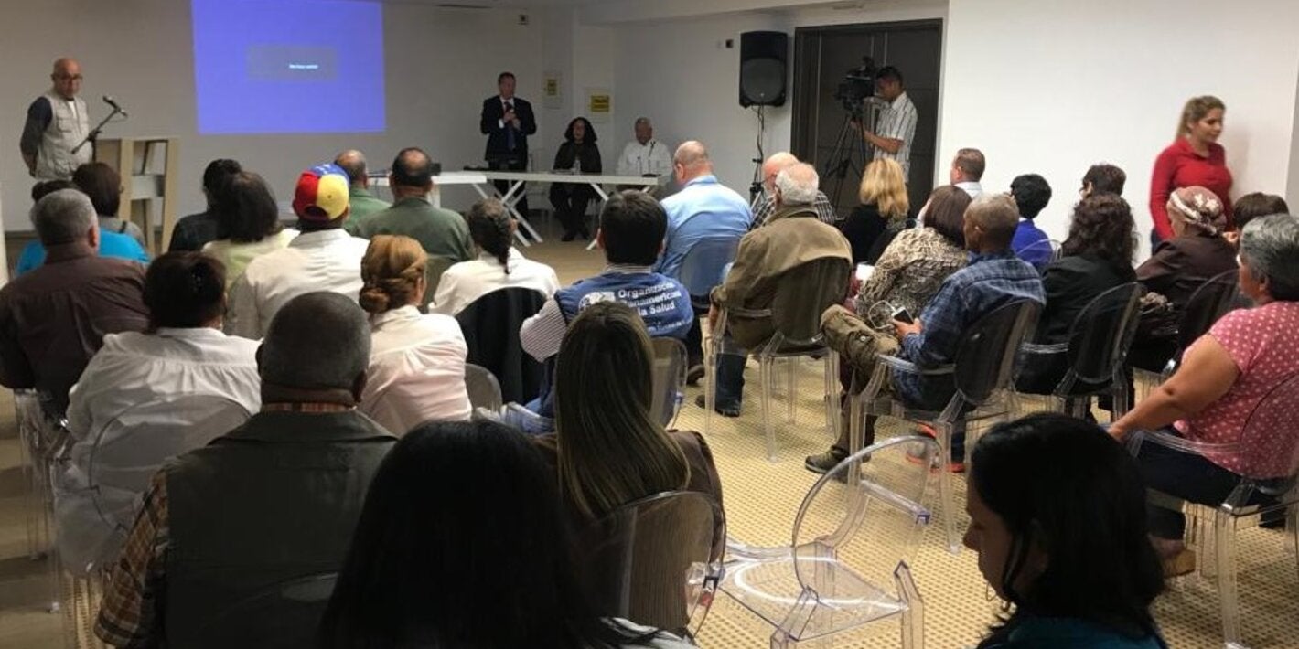 OPS impulsa la lucha antimalárica en Venezuela