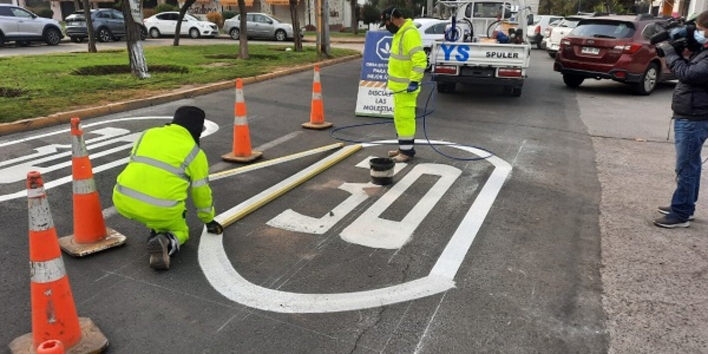 Vecinos de Ñuñoa contarán con nueva “Zona 30″ destinada a fomentar la convivencia vial