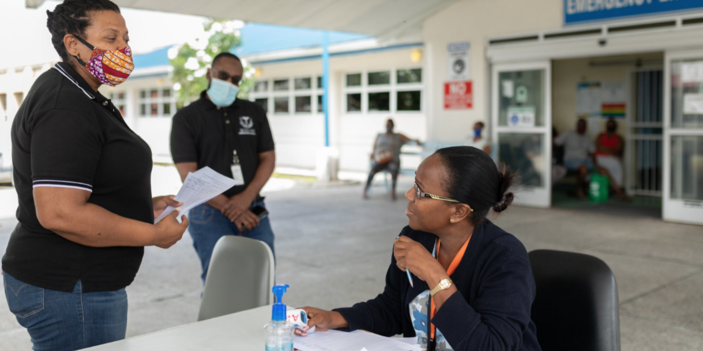 Health workers in Trinidad and Tobago