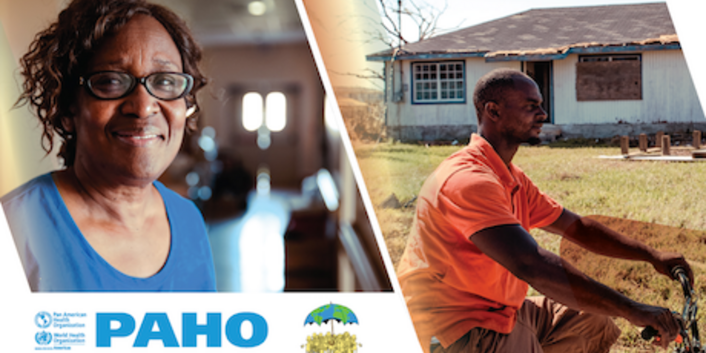 Mujer y hombre del Caribe.