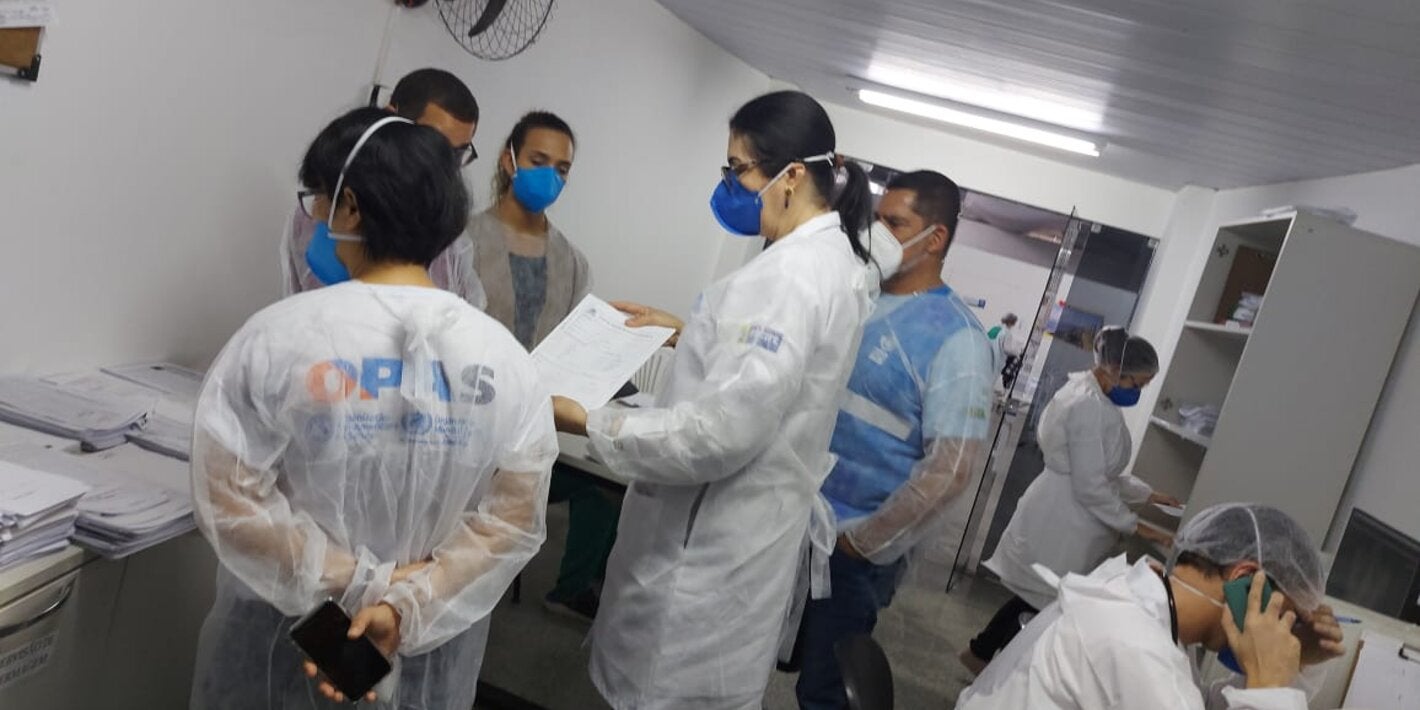 Equipe de especialistas da OPAS já esteve nos municípios de Recife, Gravatá e Vitória de Santo Antão