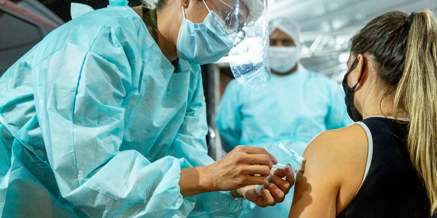 Vacinação com vacinas do COVAX