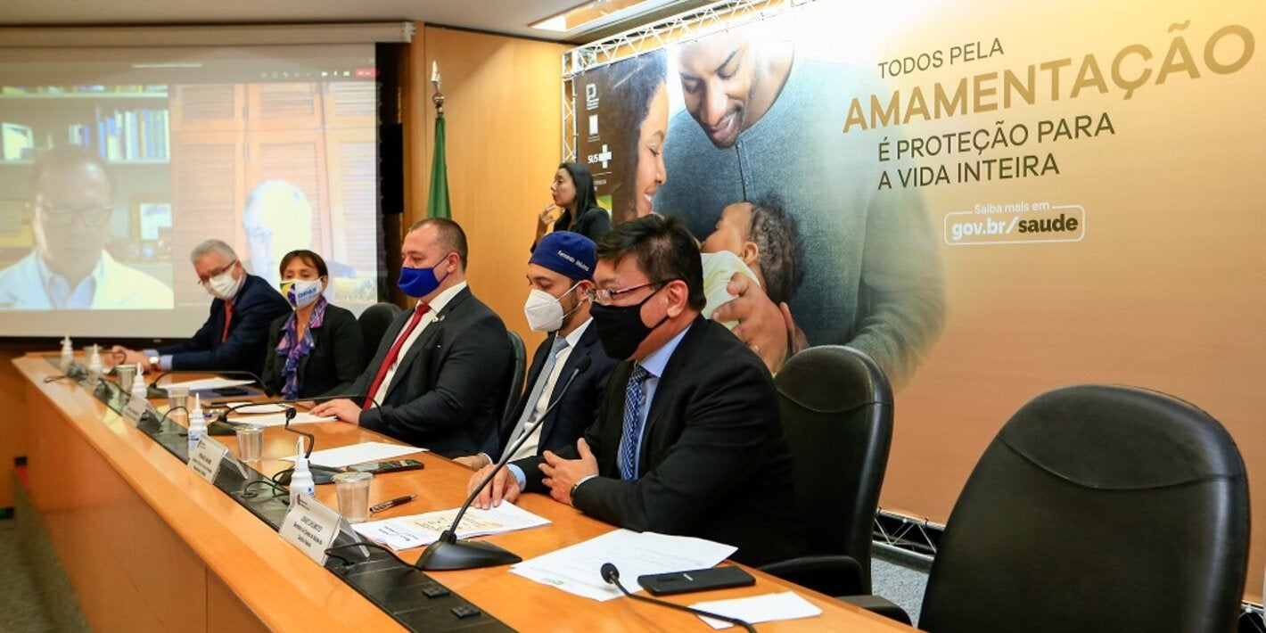 OPAS participou do lançamento da campanha “Todos pela amamentação. É proteção para a vida inteira”