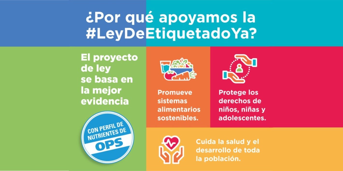 UNICEF, OPS/OMS y FAO recomiendan apoyar la sanción de la ley de etiquetado frontal de alimentos