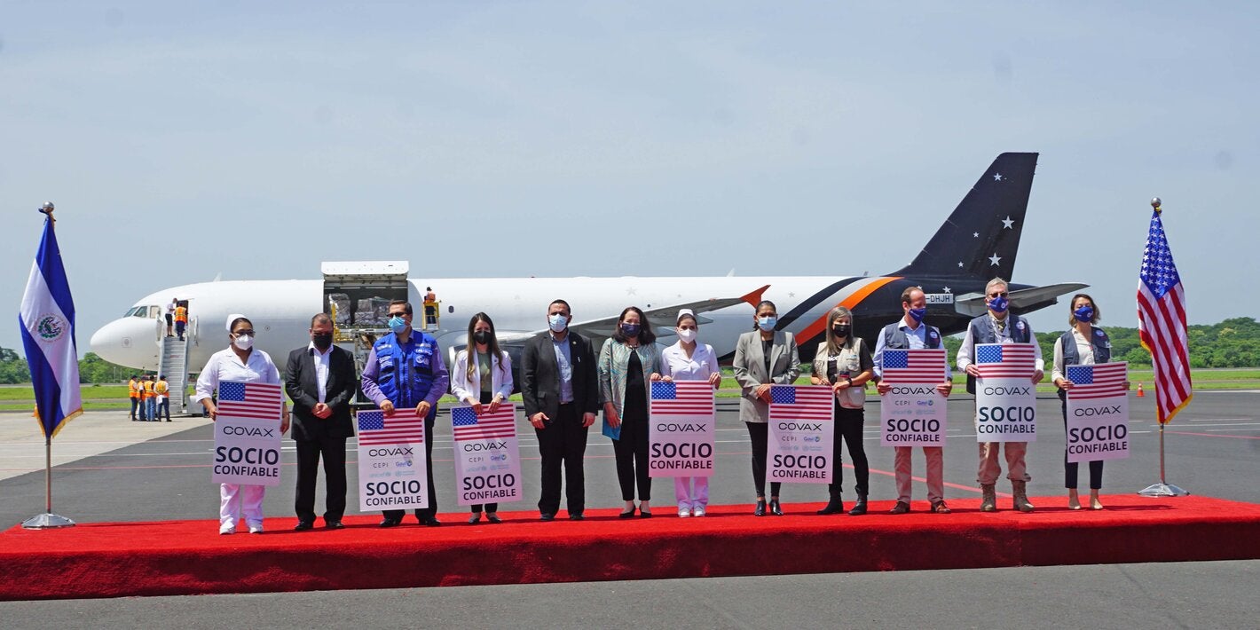 nuevo donativo covax