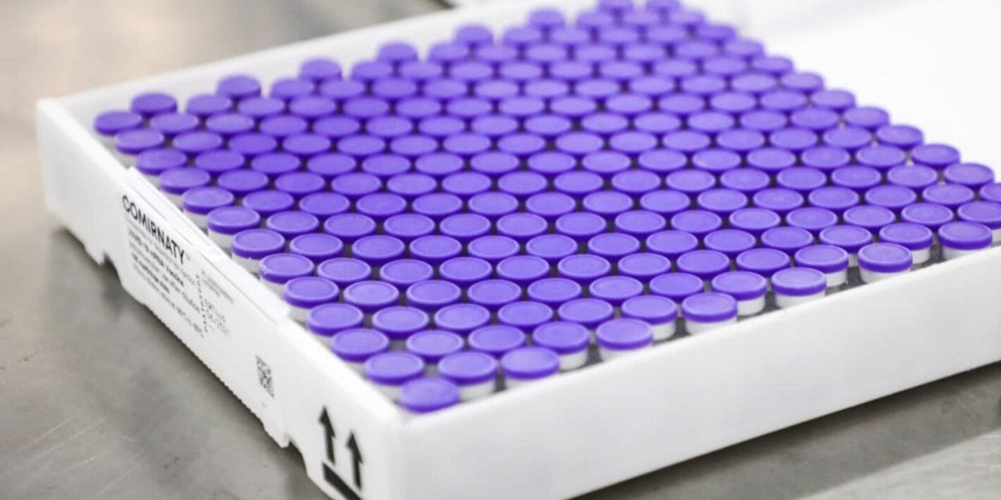 Vaccine shipments to the Americas