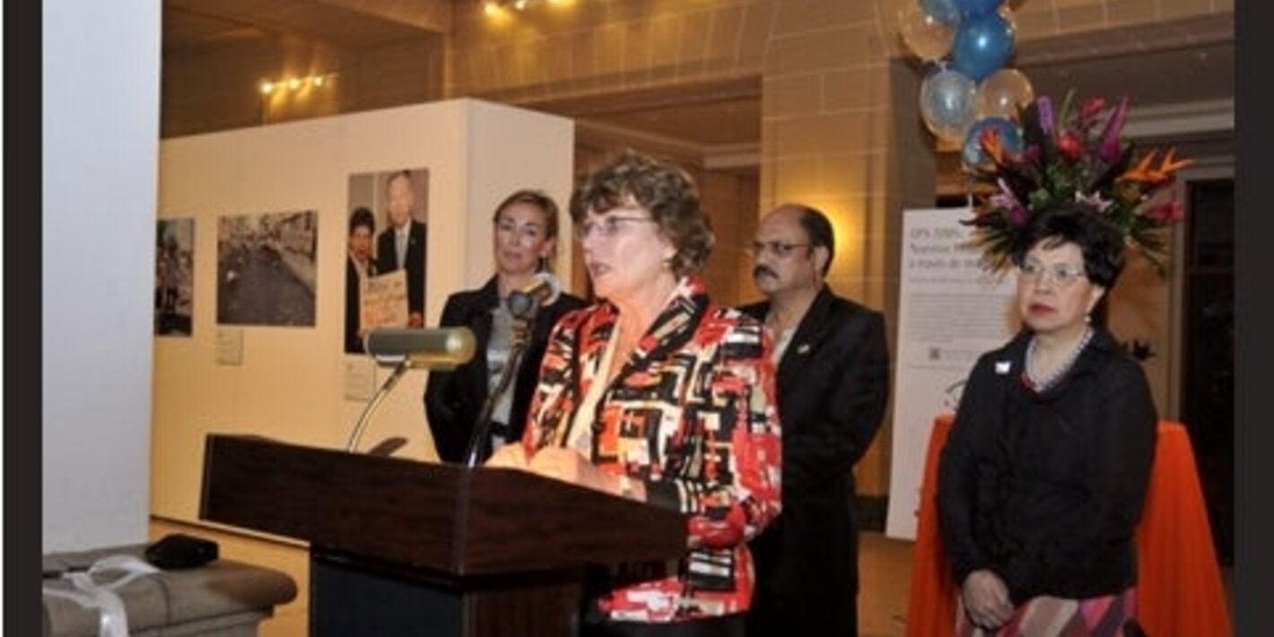 opening of exhibition