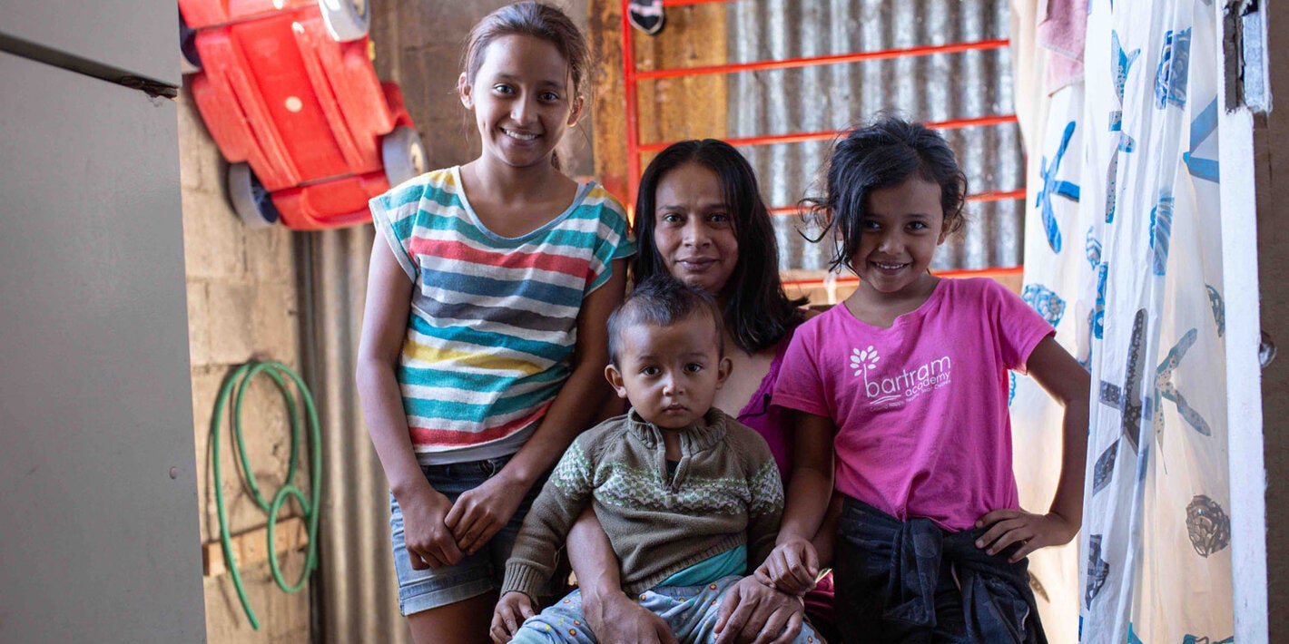 Francisca y su familia - Costa Rica