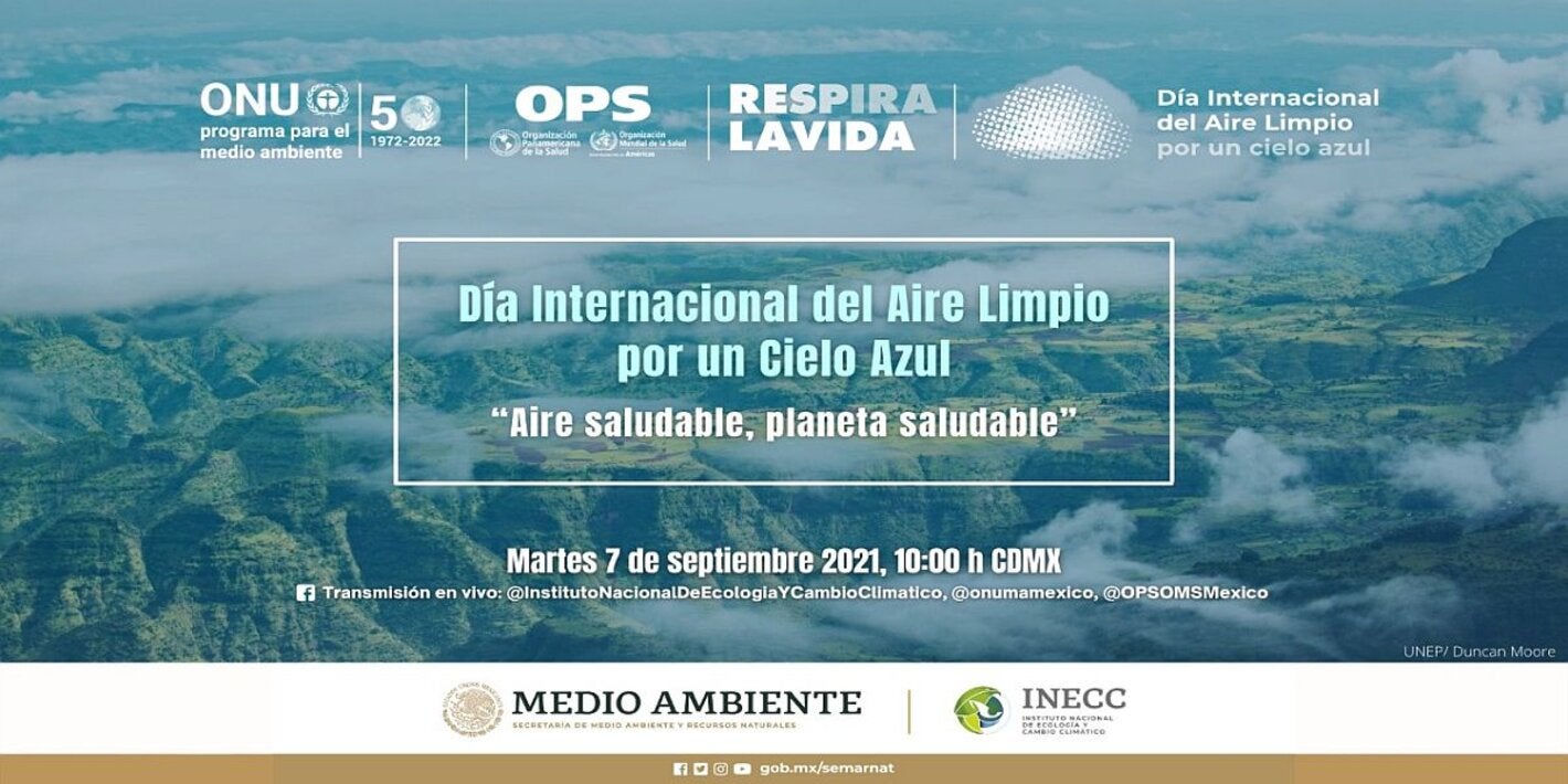 Día Internacional del Aire Limpio por un Cielo Azul