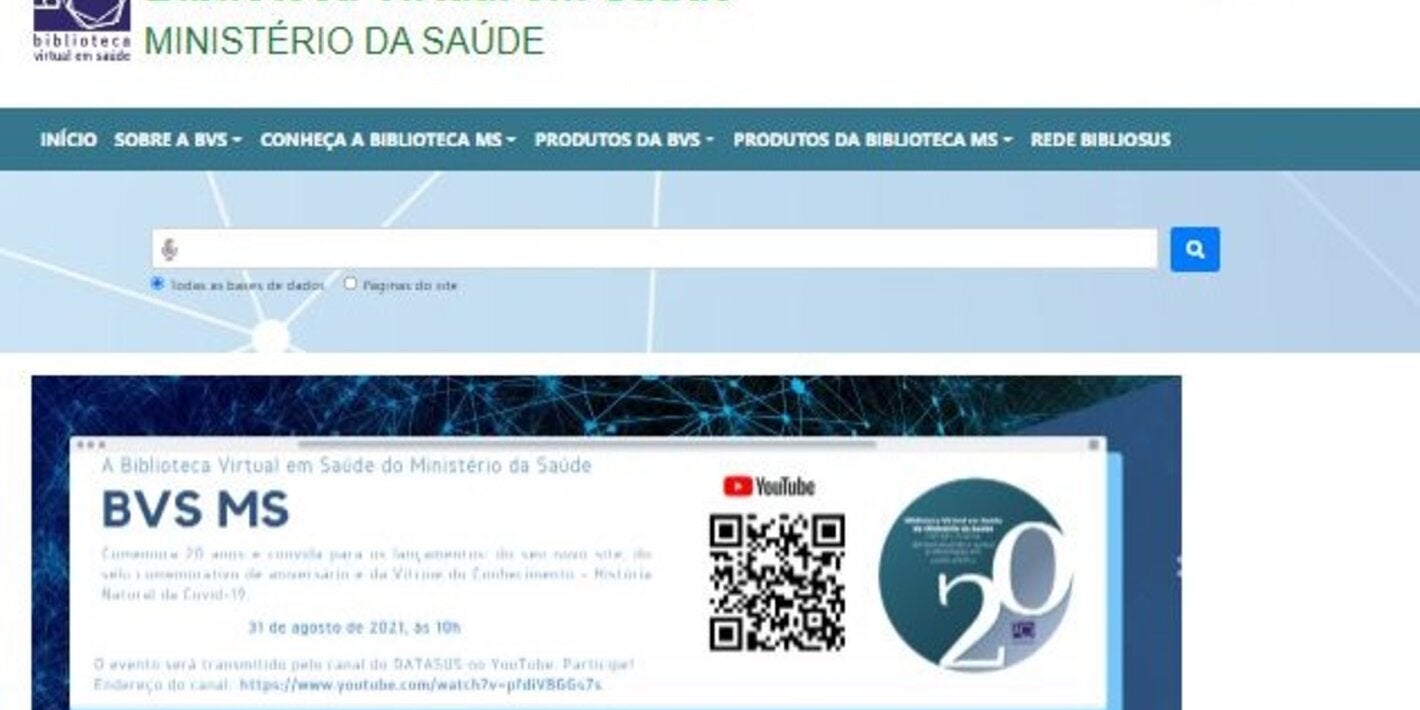 BVS Ministerio de Salud de Brasil