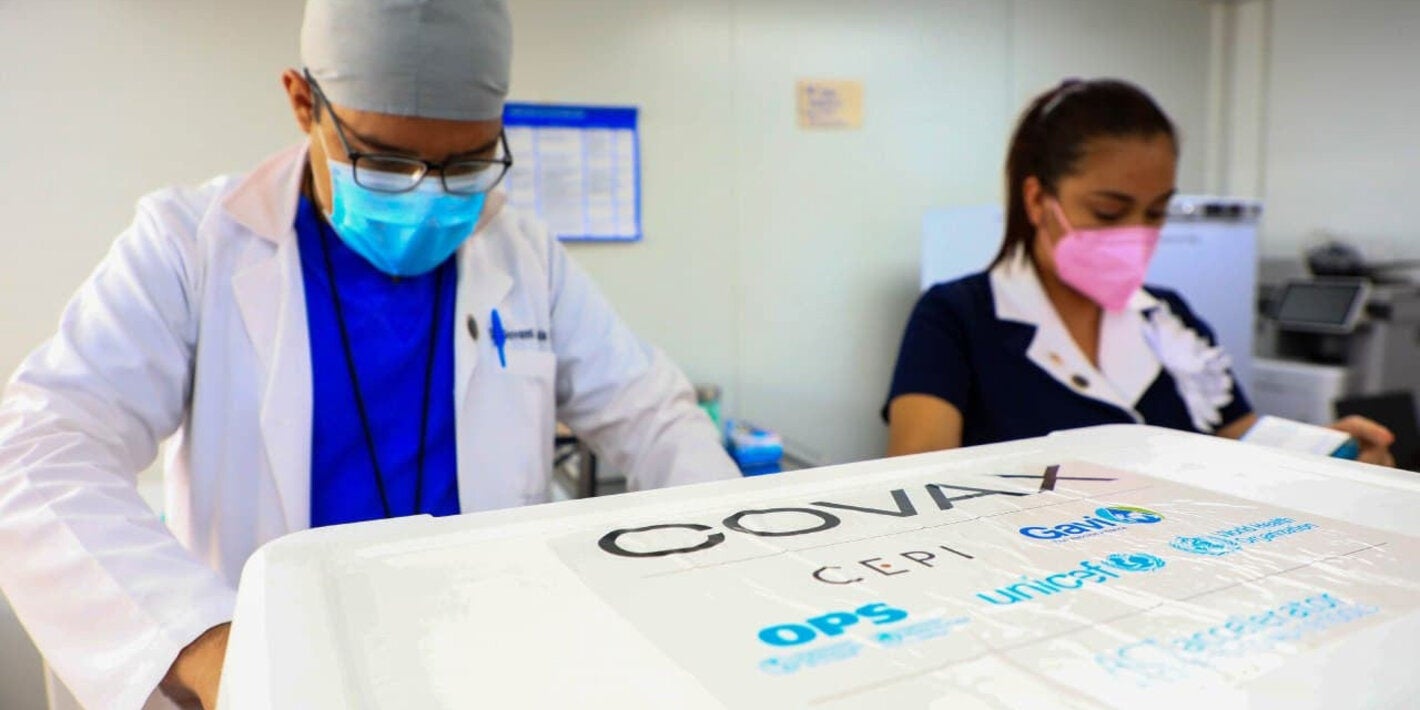 COVX deliveries in the Americas