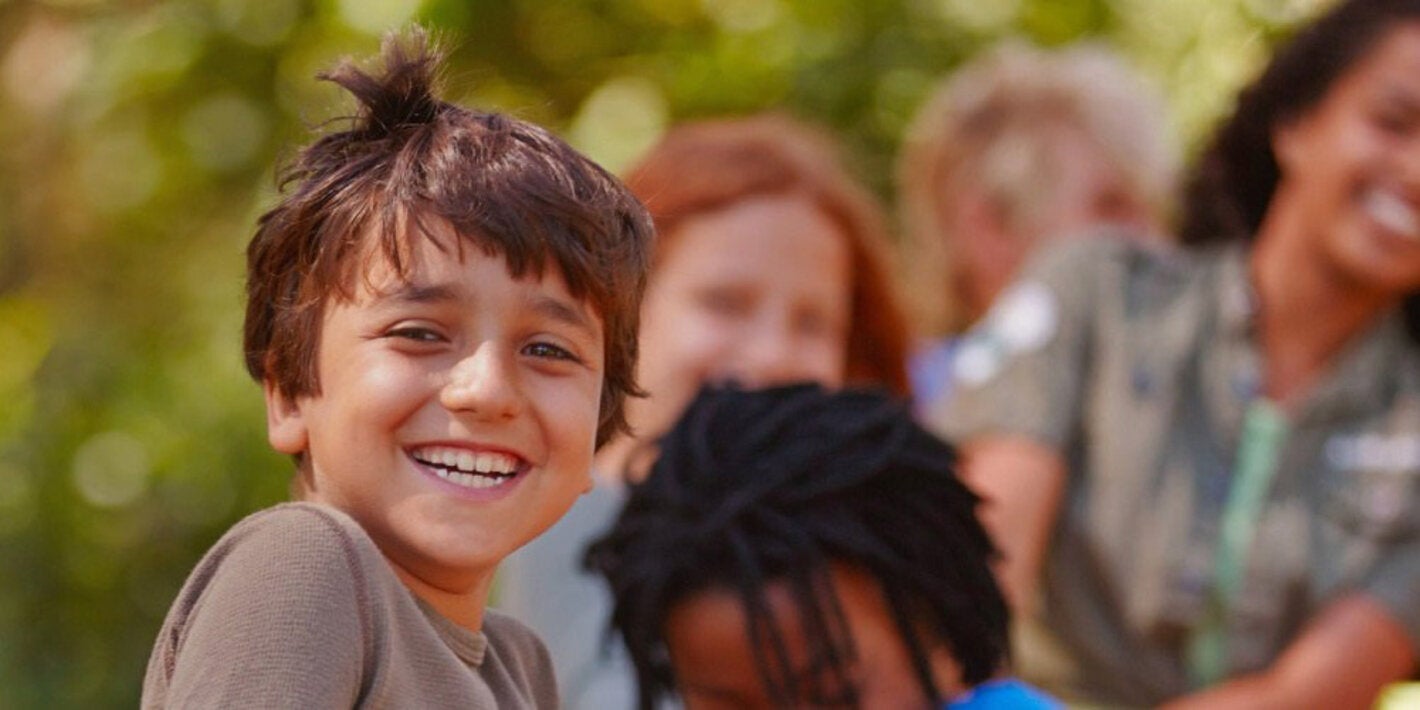 Ninos sonriendo