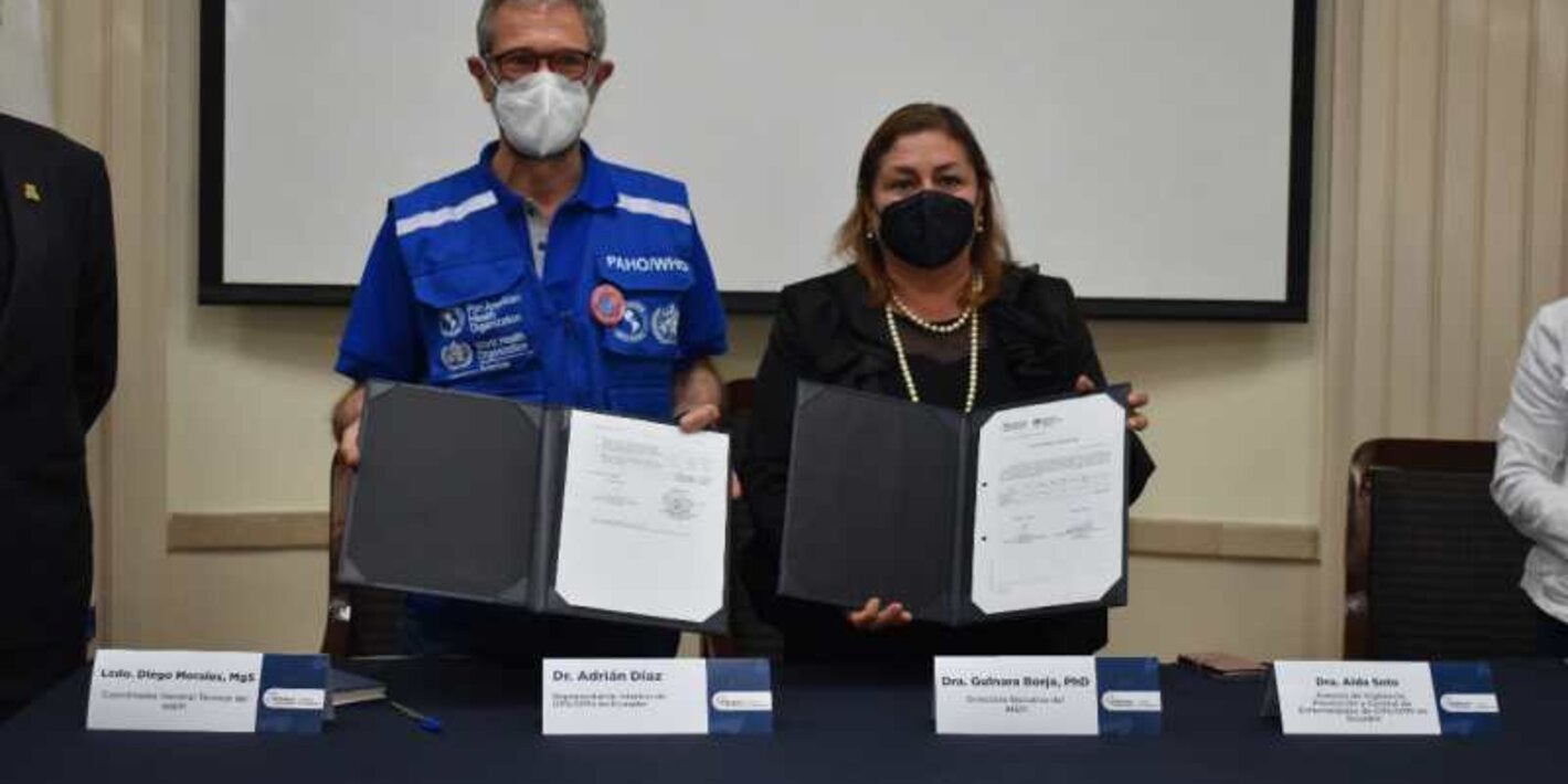 OPS/OMS donó equipos, reactivos y cuarto frío al INSPI