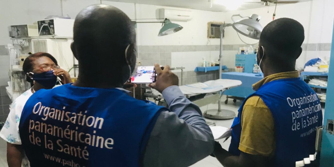 Agents de santé en Haïti