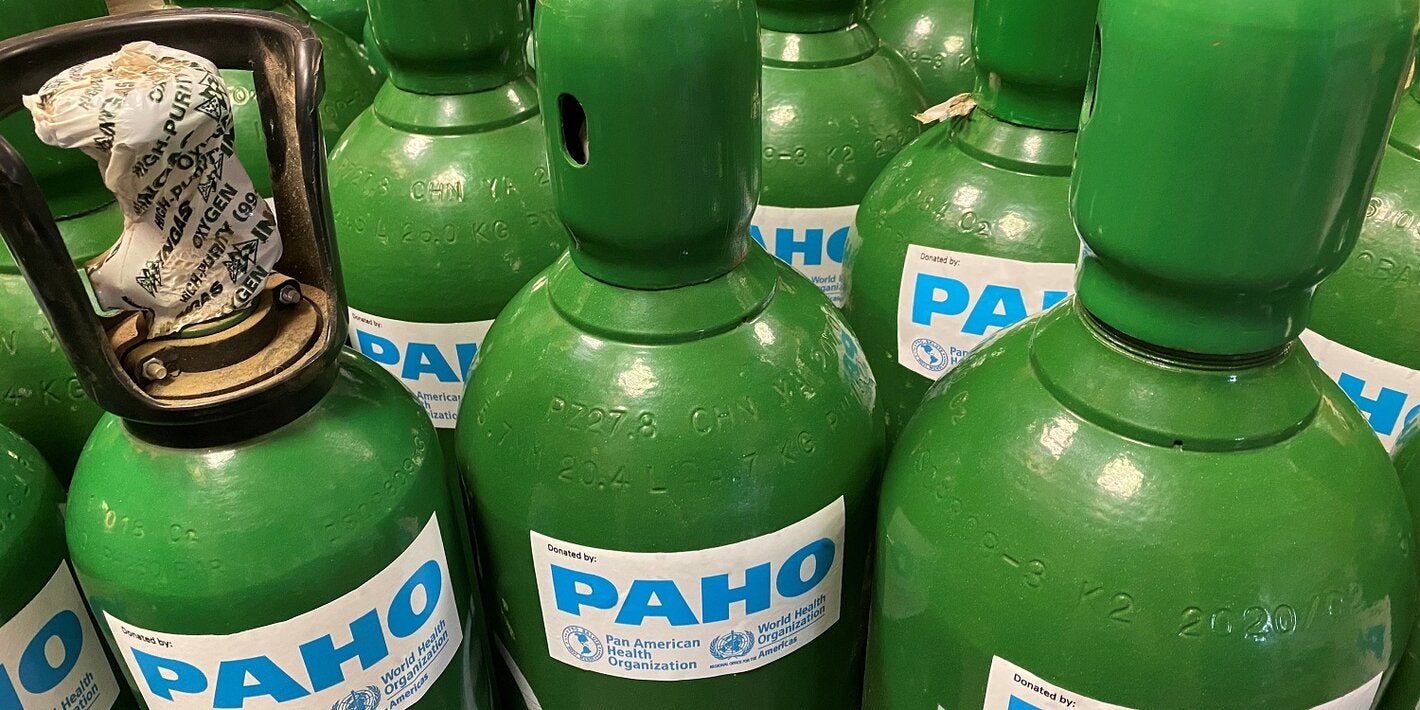 oxygen tanks Suriname