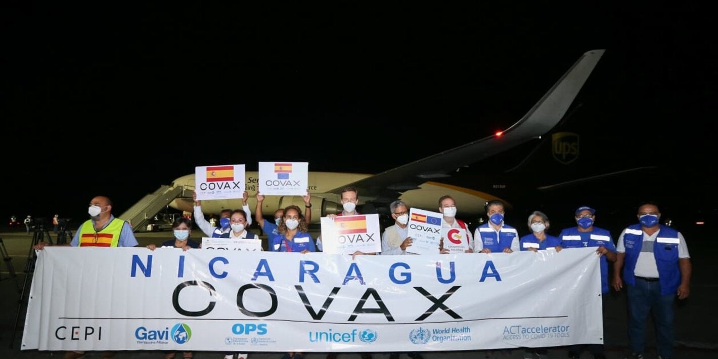 Vacunas AZ donada por España 4ta entrega