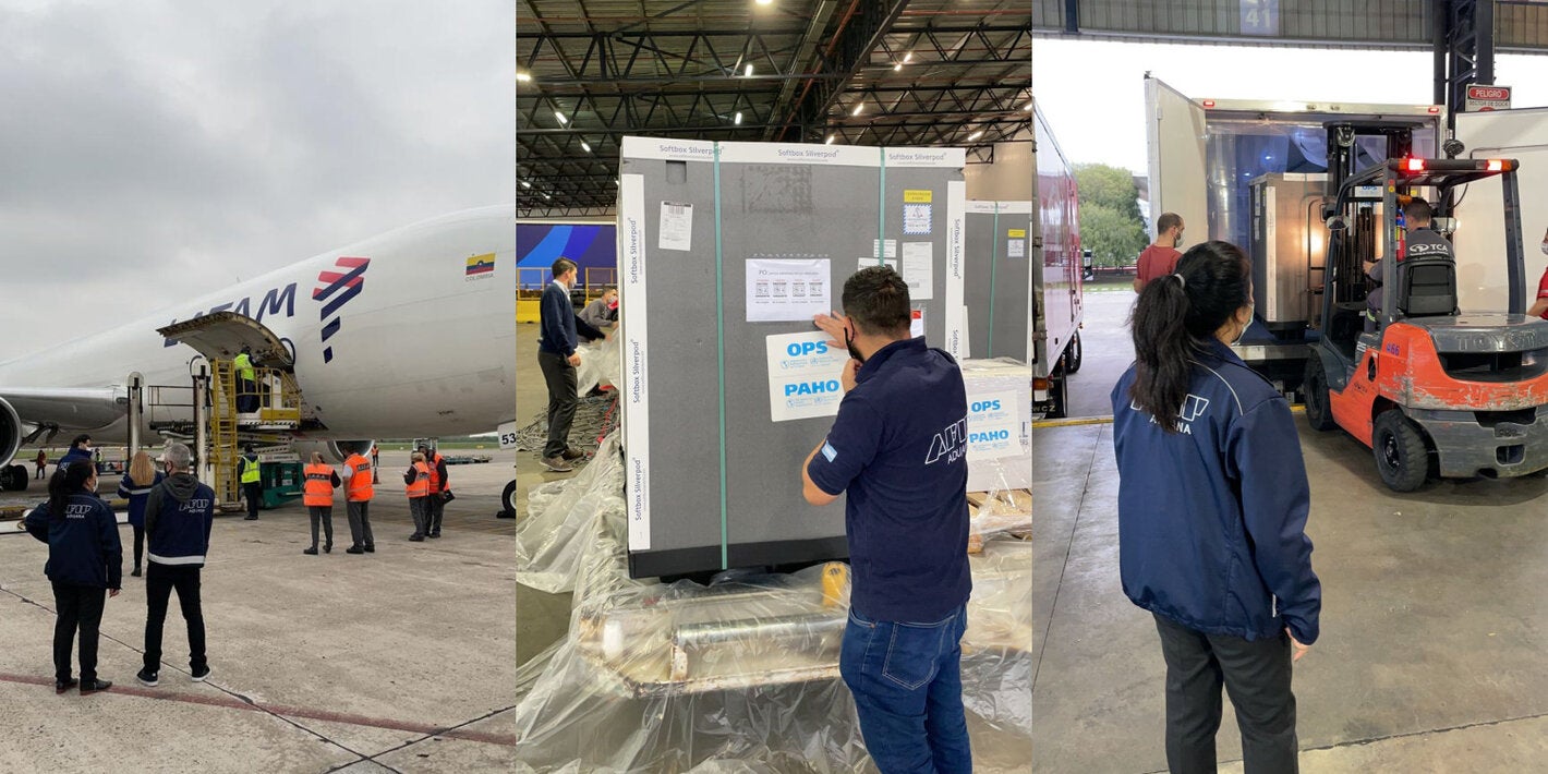 Argentina recibe segunda donación de más de 900 mil vacunas de España a través de COVAX