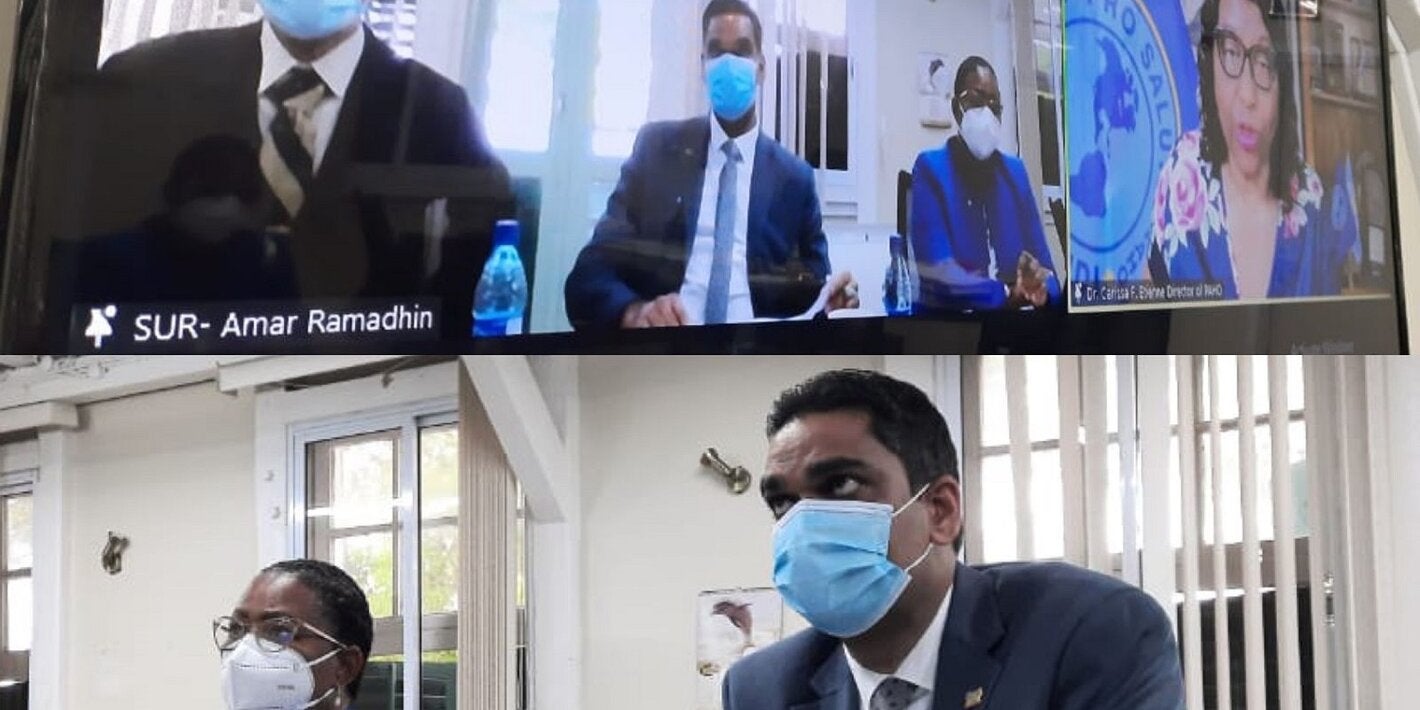 Virtual Orientation MOH Suriname PAHO WDC