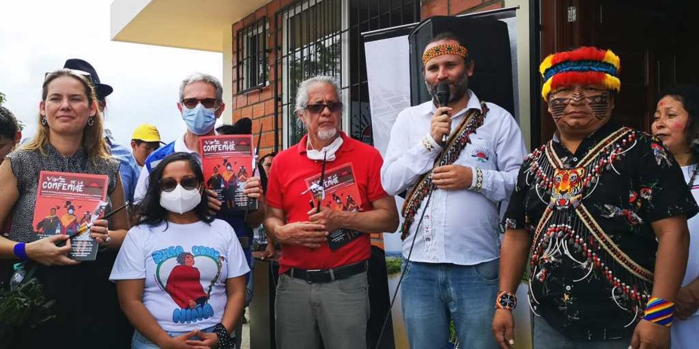 OMS/OPS participa en la inauguración de la radio comunitaria La Voz de la Confeniae