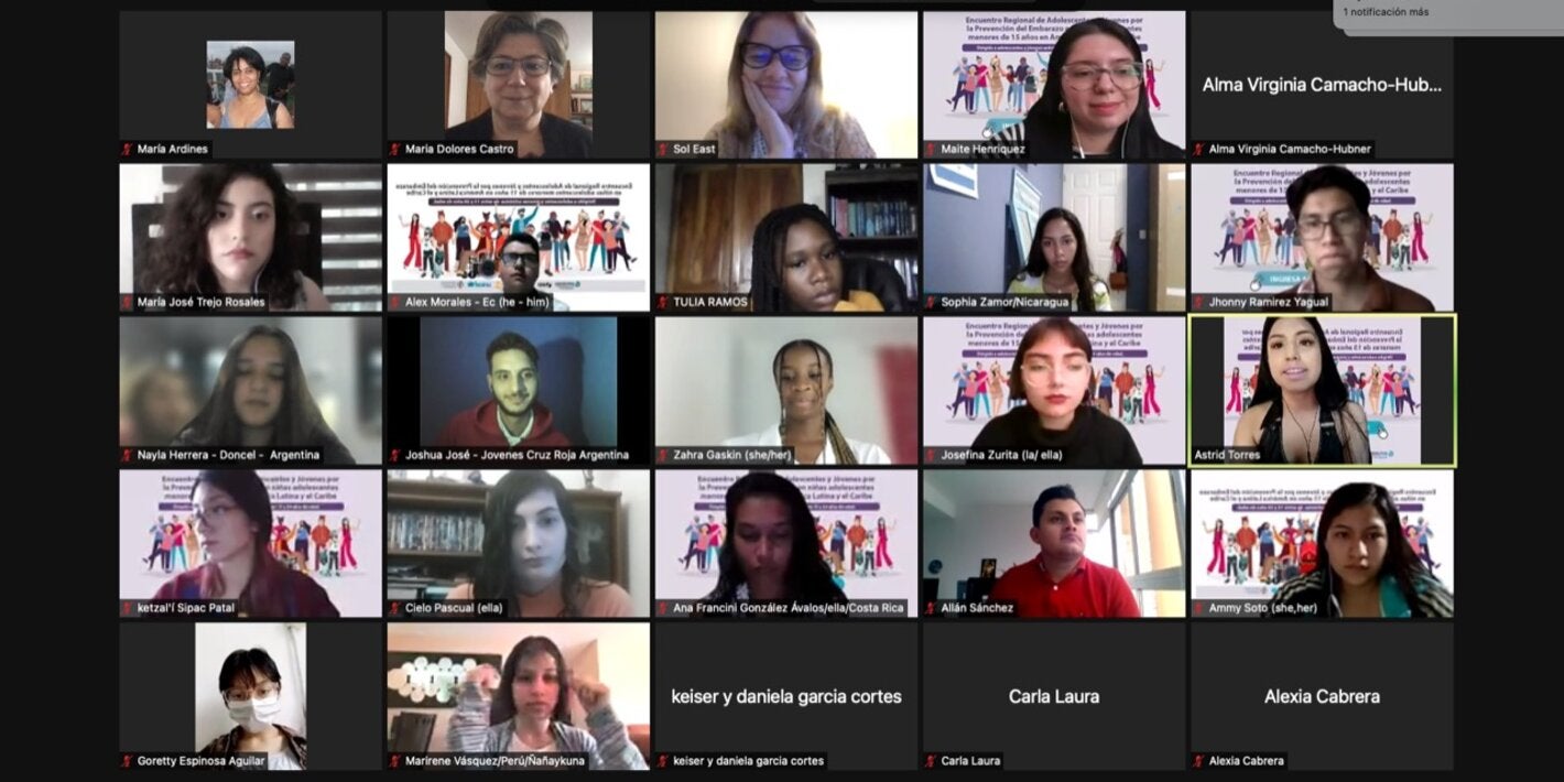 Encuentro de adolescentes