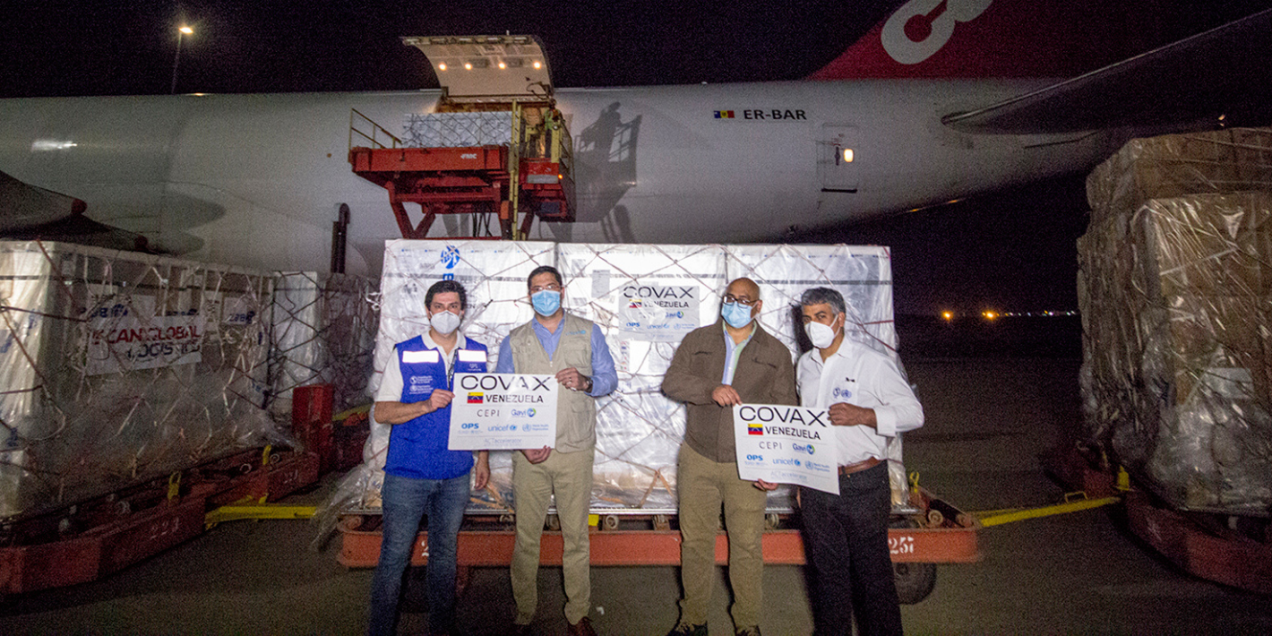 Segundo lote COVAX Venezuela
