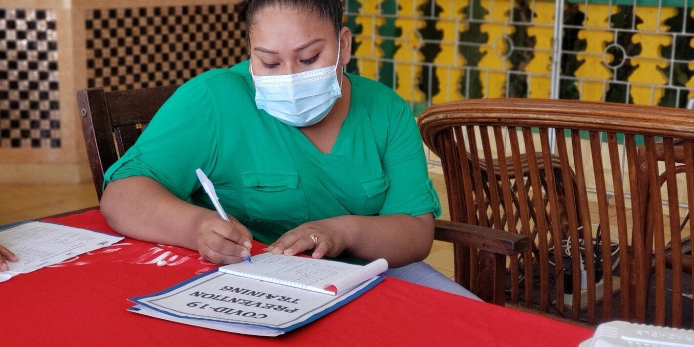 Mahdia covid-19 prevention training 