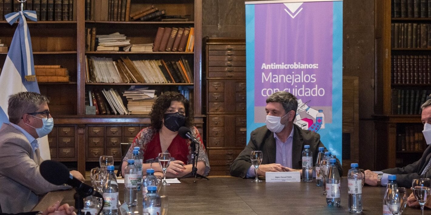 Argentina se suma a la semana mundial de concientización sobre el uso de antimicrobianos