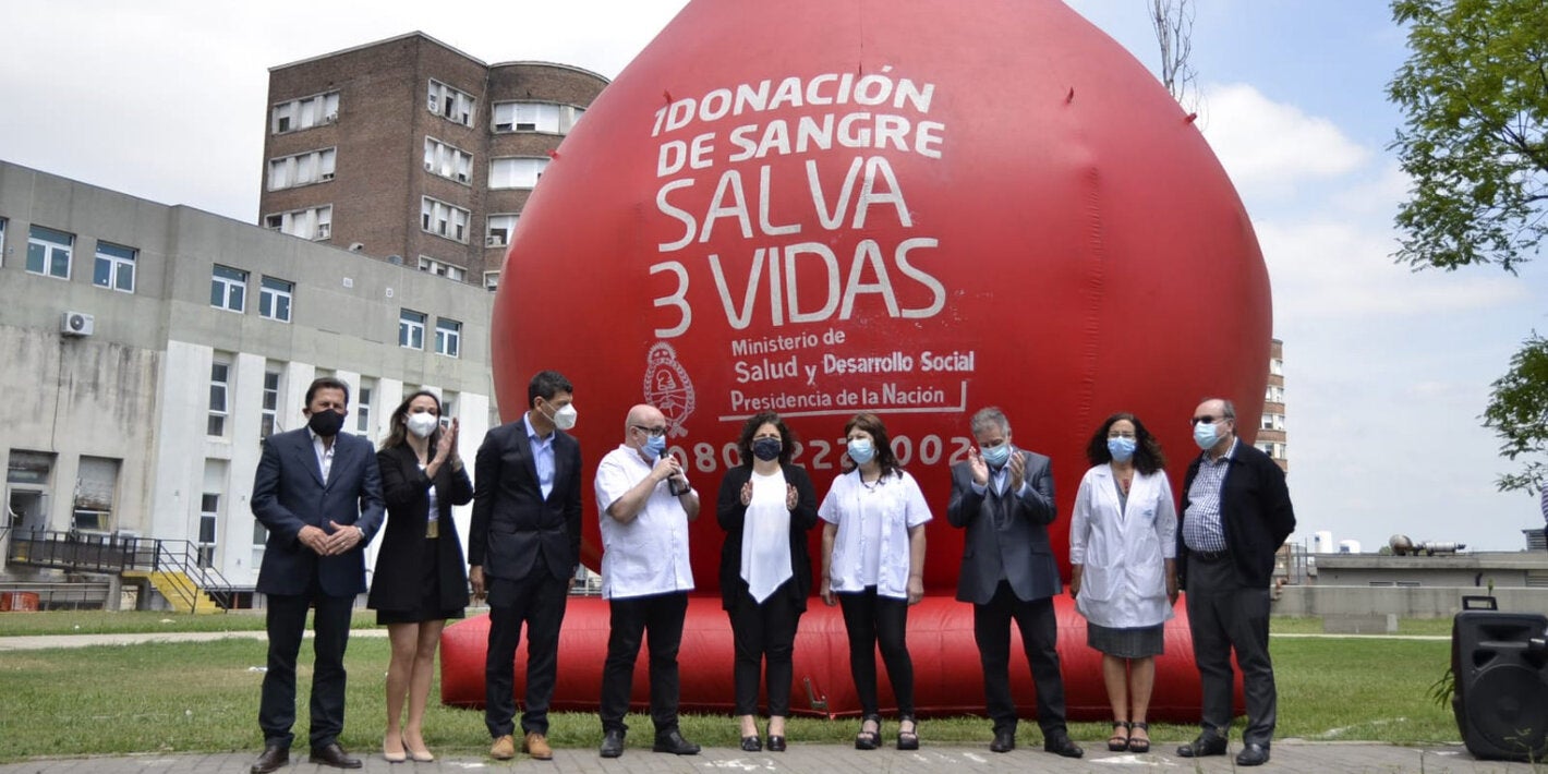 Argentina celebra el Día Nacional del Donante Voluntario de Sangre y promueve la donación voluntaria y habitual