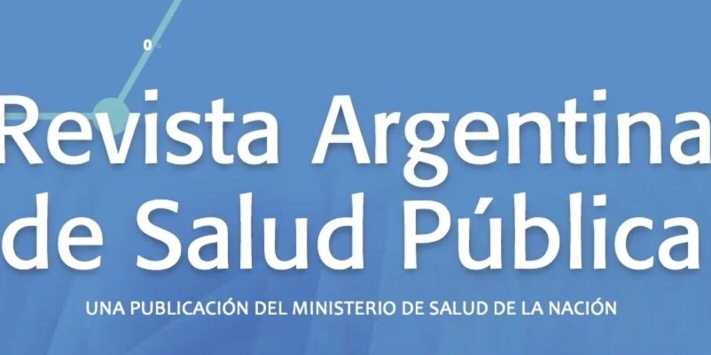 Tapa Revista Argentina de Salud Pública