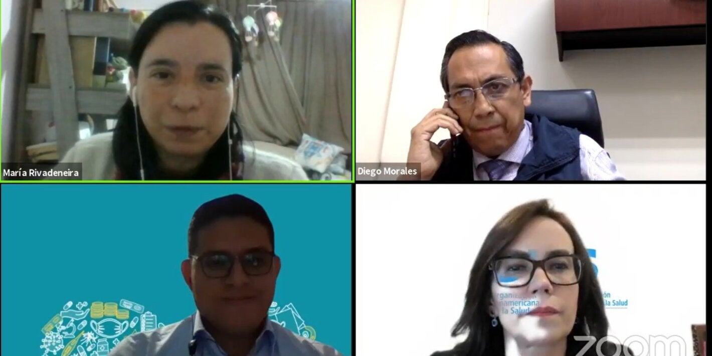 Situación de la malaria en Ecuador se expuso en webinar académico