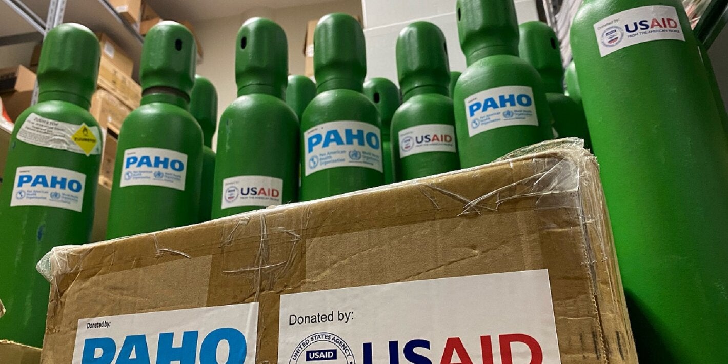 USAID PAHO Donation RGD Suriname