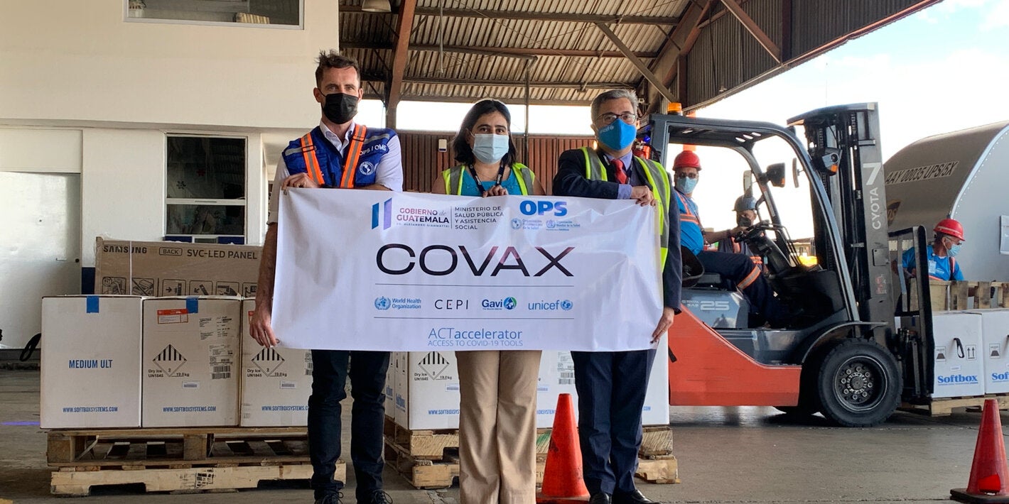 Vacunas Pfizer Covax