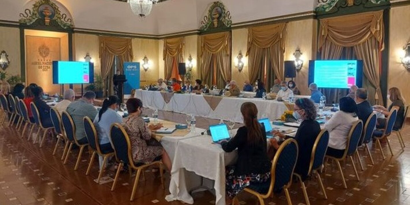 Balance cooperación técnica OPS Cuba